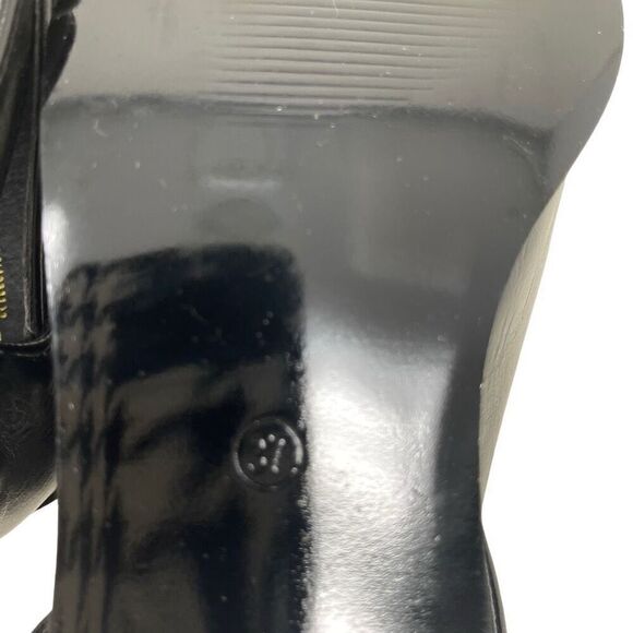 Pink Martini Womens Crisscross Buckle Strap Back Zip Ankle Booties Black Size 37 - Picture 10 of 10